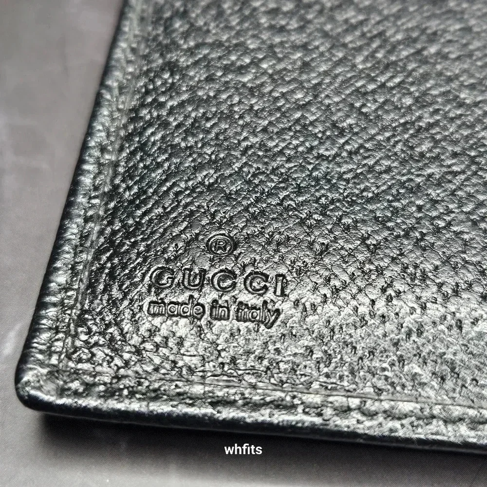Gucci Black Leather ID Card Holder - Picture 3 of 6